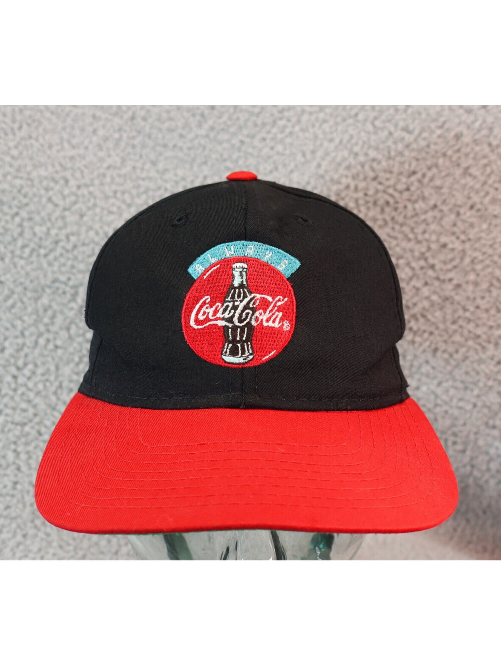 Men 90's Always Coca Cola Snapback Hat Coke Retro Cap Vtg